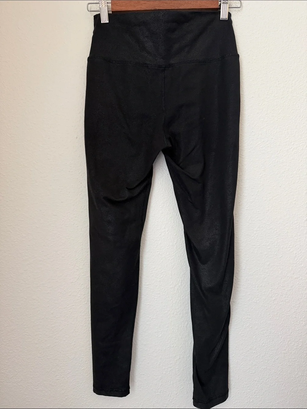Aerie offline The Hugger Crossover Faux Leather Leggings